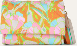 Oilily Fay - Schoudertas - Dames - Magneetsluiting - Verstelbare Schouderband - Bruin - One size