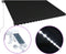 vidaXL - Luifel - uittrekbaar - met - windsensor - en - LED - 500x300 - cm - antraciet