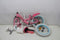 Volare Disney Princess - Kinderfiets - 14 inch - Twee handremmen - Roze