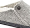 Birkenstock Zermatt - Pantoffels - Shearling voetbed - Light Grey - Maat 39