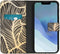 iMoshion Hoesje Geschikt voor iPhone 14 Hoesje Met Pasjeshouder - iMoshion Design Softcase Bookcase - Goud / Golden Leaves