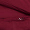 vidaXL - Dekbedovertrekset - lichtgewicht - 135x200 - cm - microvezel - bordeaux