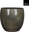 Mica Decorations Lester Bloempot - H31 x Ø33 cm - Terracotta - Donkergrijs
