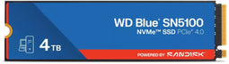 Western Digital WD Blue SN5100 - SSD M.2 4TB - PCIe 4.0 NVMe 6900MB/s
