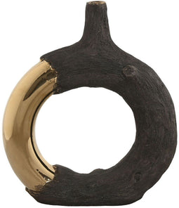 Vaas Home ESPRIT Bruin Gouden Keramiek Modern 29 x 9 x 33 cm