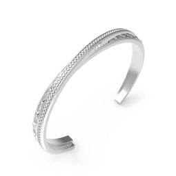 Guess Jewellery JUBB04584JWRHS - Bangle - Zilverkleurig met kristallen
