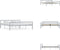vidaXL - Bedframe - metaal - lattenbodem - 180x200 cm - grijs en wit