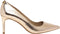Michael Kors Alina Flex - Dames Pumps - Reptielenprint Leder - Pale Gold