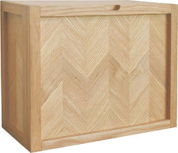 Hubsch interior Schoenenkast Herringbone naturel 50 x 22 x 40cm