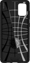 Spigen Rugged Armor - Back Cover - TPU - Samsung Galaxy A71 - Schokbestendig - Zwart
