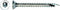 pgb-Europe PFS+ | Spaanplaatschroef PFS+ VZK-T Ø 4,0x40 Zn - 200 stuks - PFWVTV001004000403