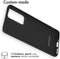 iMoshion Hoesje Geschikt voor Xiaomi 12X / 12 Hoesje Siliconen - iMoshion Color Backcover - Zwart