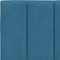 vidaXL - Hoofdbordkussen - 160 - cm - fluweel - blauw