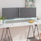 vidaXL - TV-meubel/monitorverhoger - 120x30x13 - cm - glas - groen