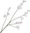 Silk-ka Kunstbloem-Zijden Bloemen Bloesem Tak Crème-Roze 114 cm