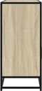 vidaXL - Dressoir - 100x35x76 - cm - bewerkt - hout - sonoma - eikenkleurig