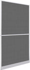 vidaXL - Hordeur - met - scharnieren - 120x240 - cm - wit