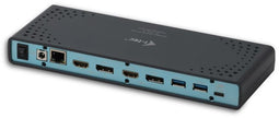 i-tec CADUA4KDOCKPDL - USB 3.0 / USB-C / Thunderbolt 3 Docking Station - Dual Display tot 4K 60Hz - Power Delivery 65W