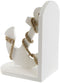 Bokstöd Home ESPRIT Hout Touw Anker 17 x 12,5 x 23 cm