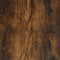 vidaXL - Nachtkastje - 40x40x66 - cm - bewerkt - hout - gerookt - eikenkleurig