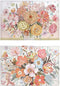 Canvas DKD Home Decor Blommor (2 Stuks) (90 x 3 x 60 cm)