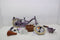 Volare Blossom - Kinderfiets - 12 inch - Twee handremmen - Paars