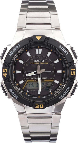 Casio AQ-S800WD-1EVEF - Polshorloge - Analoog-Digitaal - Zilverkleurig