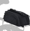 vidaXL - Fietstas - voor - Bagagedrager - 12 - L - Zwart - 38x21x16 - cm