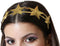 Atosa Verkleed diadeem sterren - goud - mini hoedje - meisjes/dames - Prinses/1001 nacht