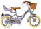 Volare Blossom - Kinderfiets - 12 inch - Handrem - Paars