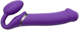 Strap-On-Me - Vibrerende Strapless Strapon - Voorbinddildo Met 3 motoren - Paars