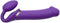 Strap-On-Me - Vibrerende Strapless Strapon - Voorbinddildo Met 3 motoren - Paars