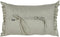 SASSAFRAS - Set van 2 kussens - Lichtgrijs - 30 x 45 cm - Linnen