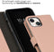 Selencia iPhone 15 Plus - Echt Lederen Bookcase - 3 Pashouders - Dusty Pink