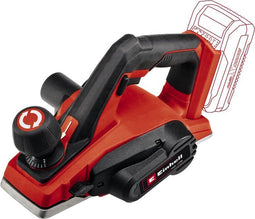 Einhell TE-PL 18/82 Li Solo - Accu Schaafmachine - 82 mm schaafbreedte - 2 mm spaandiepte - Excl. accu en lader