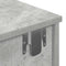 vidaXL - Wandschap - met - lades - 100x37,5x19 - cm - bewerkt - hout - betongrijs