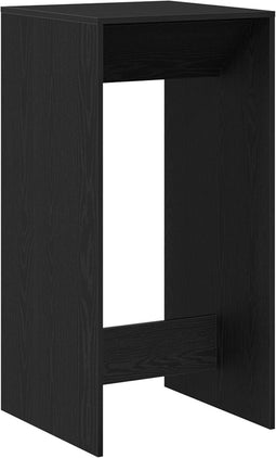 vidaXL - Bartafel - Zwart - Eiken - 51x50x103,5 - cm - Engineered - Wood