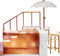 Rainbow High Color Change Pacific Coast Zwembad & Beach Club Speelset - Poppenstrandset