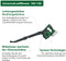Bosch UniversalLeafBlower 18V-130 - Bladblazer - 18 V Li-Ion Accu (2.5 Ah) - Luchtstroomsnelheid 245 km/h