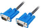 Lanberg CA-VGAC-10CU-0050-BK - VGA-kabel - 5 m - Blauw Zwart