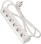 6-socket plugboard without power switch EDM Schuko (3 m)