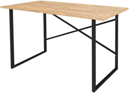 Bureau Alexandra House Living Zwart Ek Metaal Hout MDP 120 x 75 x 60 cm industrial