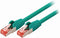 CAT6 Netwerkkabel - RJ45 Male - RJ45 Male - S/FTP - 2.00 m - Rond - LSZH - Groen - Envelop