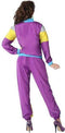Kostuums voor Volwassenen Paars Jaren 80