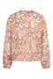 Gardeur gebloemde dames blouse roze | maat S