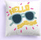 Kussenhoes HappyFriday Aware Hello sunshine Multicolour 50 x 50 cm 2 Onderdelen