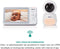 Alecto DVM2050 - Babyfoon met Camera - HD Camera 720p - Groot 5 inch Scherm - Wit
