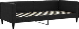 vidaXL - Slaapbank - 90x200 - cm - stof - zwart