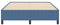 vidaXL - Bedframe - Blauw - 140x200 - cm - Corduroy - Stof