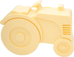Blafre Lunchbox/Brooddoos Tractor met 2 compartimenten - Geel